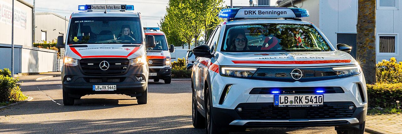 Fahrzeuge DRK OV Benningen